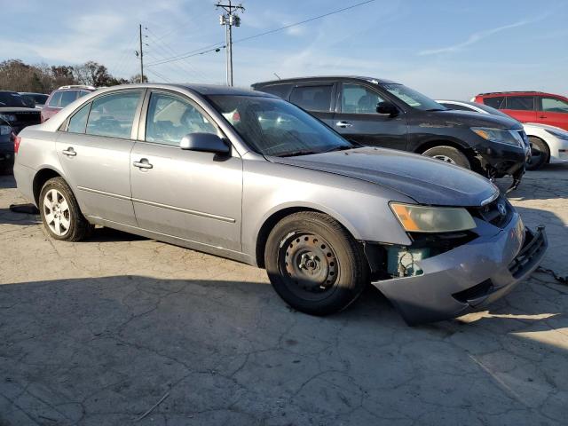 5NPET46C67H208287 - 2007 HYUNDAI SONATA GLS GRAY photo 4