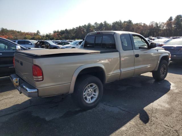 1B7GG42N62S675417 - 2002 DODGE DAKOTA SLT GOLD photo 3