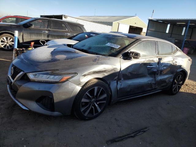 1N4AA6AV6KC381729 - 2019 NISSAN MAXIMA S SILVER photo 1