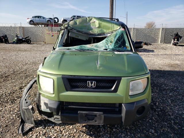 5J6YH28706L012983 - 2006 HONDA ELEMENT EX GREEN photo 5