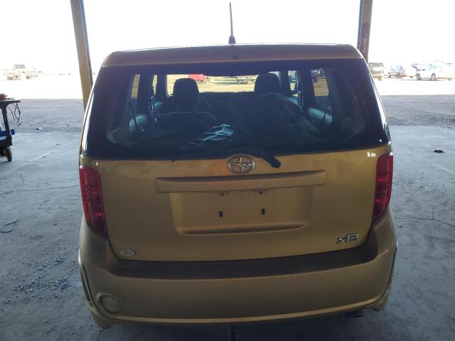 JTLKE50E081058011 - 2008 TOYOTA SCION XB YELLOW photo 6