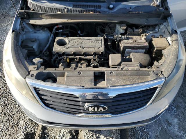 KNDPB3A20D7448665 - 2013 KIA SPORTAGE BASE SILVER photo 12