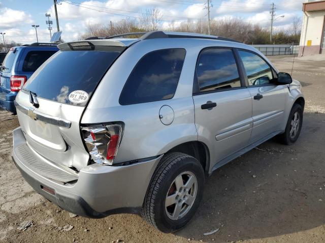 2CNDL13F256138289 - 2005 CHEVROLET EQUINOX LS SILVER photo 3