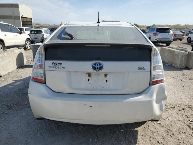 JTDKN3DUXA1091038 - 2010 TOYOTA PRIUS WHITE photo 6