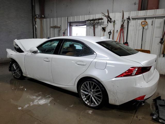 JTHCF1D23E5003884 - 2014 LEXUS IS 250 WHITE photo 2