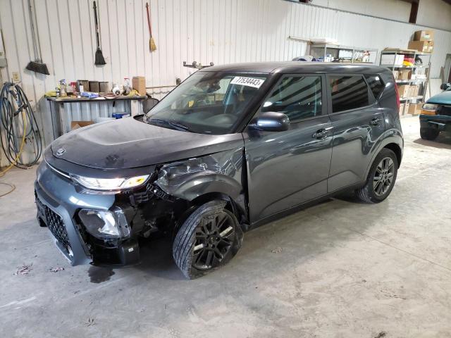 KNDJ33AU8M7791714 - 2021 KIA SOUL EX GRAY photo 1