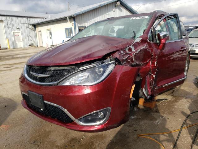 2C4RC1GG9HR578333 - 2017 CHRYSLER PACIFICA LIMITED BURGUNDY photo 1