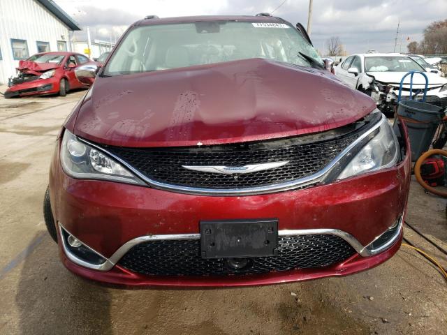 2C4RC1GG9HR578333 - 2017 CHRYSLER PACIFICA LIMITED BURGUNDY photo 5