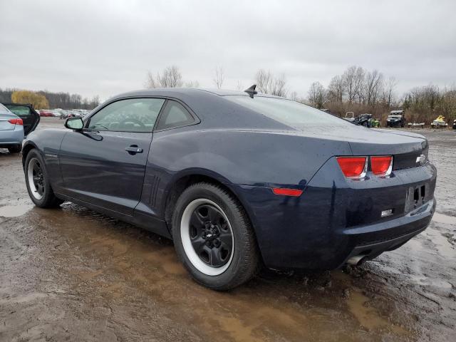 2G1FE1ED7B9180592 - 2011 CHEVROLET CAMARO LS BLUE photo 2