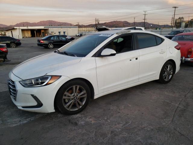 5NPD84LF1HH038160 - 2017 HYUNDAI ELANTRA SE WHITE photo 1