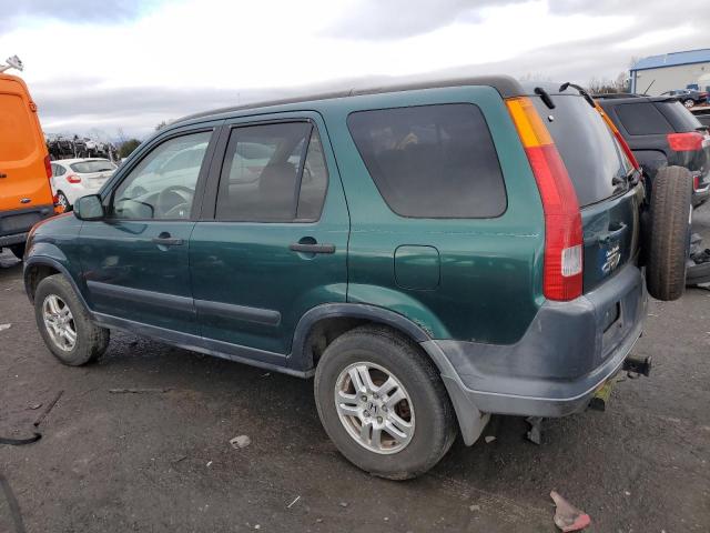 JHLRD78882C027224 - 2002 HONDA CR-V EX GREEN photo 2