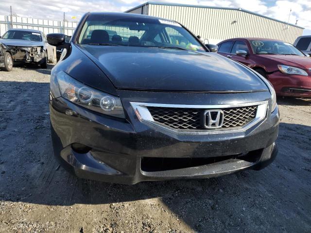 1HGCS12718A002595 - 2008 HONDA ACCORD EX BLACK photo 5