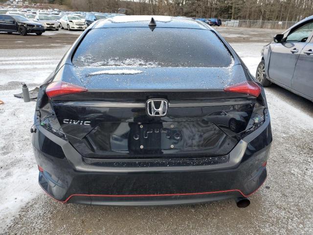 2HGFC2F83HH021234 - 2017 HONDA CIVIC EX BLACK photo 6