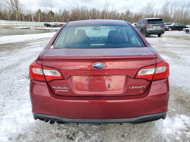 4S3BNAA63J3023386 - 2018 SUBARU LEGACY 2.5I MAROON photo 6