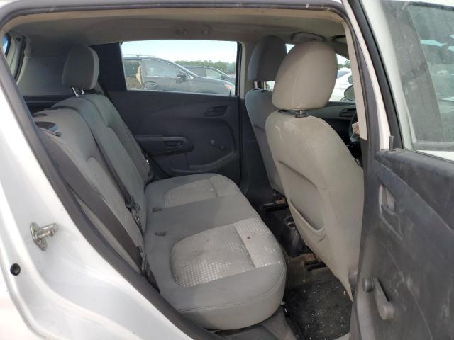 1G1JA6SH5G4112585 - 2016 CHEVROLET SONIC LS თეთრი ფოტო 10