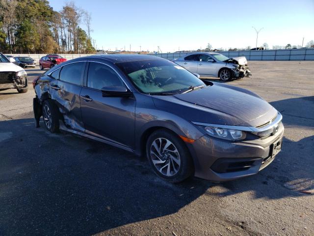 2HGFC2F74GH533736 - 2016 HONDA CIVIC EX GRAY photo 4