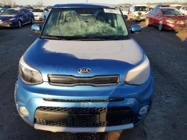 KNDJP3A53K7653797 - 2019 KIA SOUL + BLUE photo 5