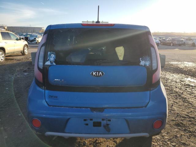 KNDJP3A53K7653797 - 2019 KIA SOUL + BLUE photo 6