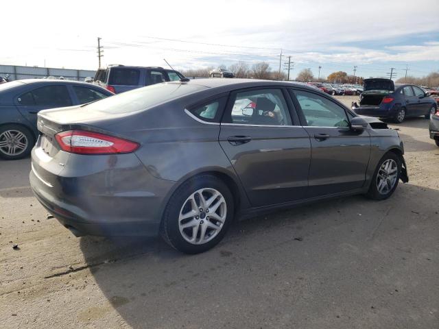 3FA6P0H76GR218337 - 2016 FORD FUSION SE GRAY photo 3