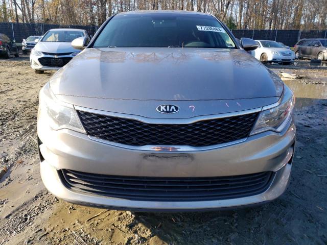 5XXGT4L31JG184061 - 2018 KIA OPTIMA LX GRAY photo 5