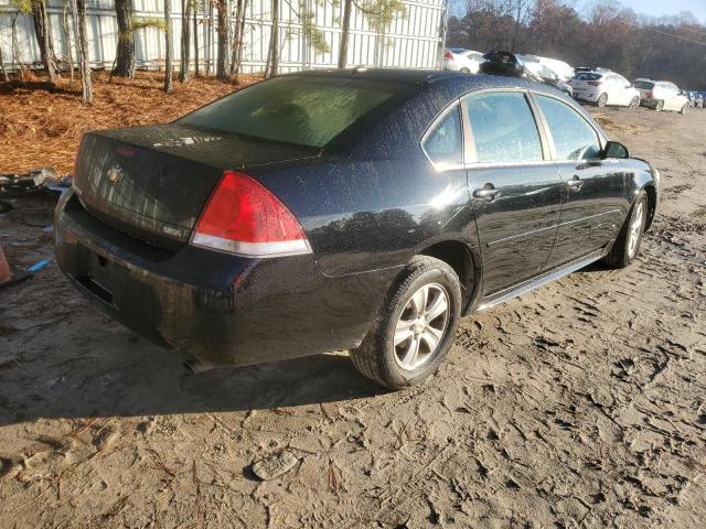 2G1WF5E37D1153082 - 2013 CHEVROLET IMPALA LS BLACK photo 3