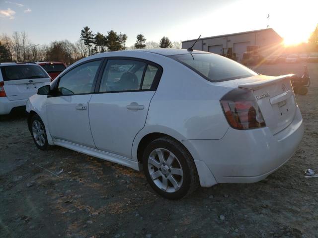 3N1AB6AP5CL701737 - 2012 NISSAN SENTRA 2.0 WHITE photo 2