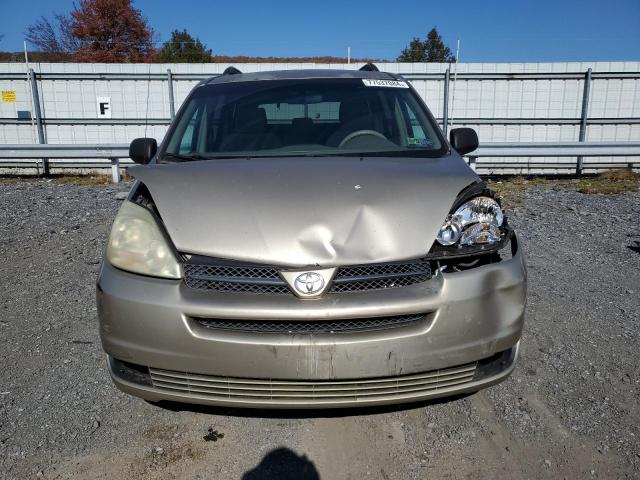 5TDZA23C44S104757 - 2004 TOYOTA SIENNA CE TAN photo 5