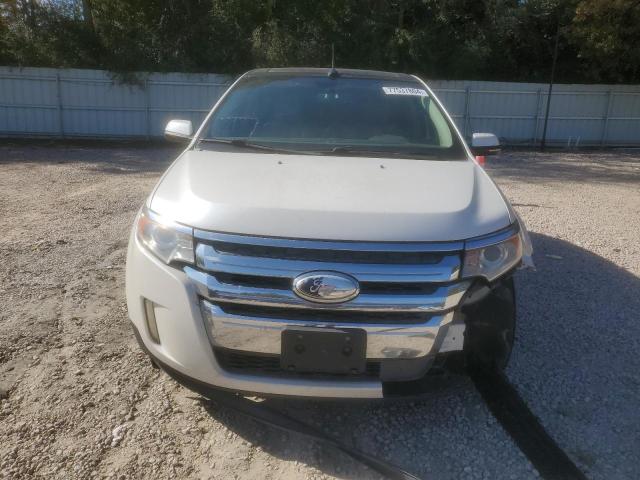 2FMDK3KC7DBC44376 - 2013 FORD EDGE LIMITED WHITE photo 5