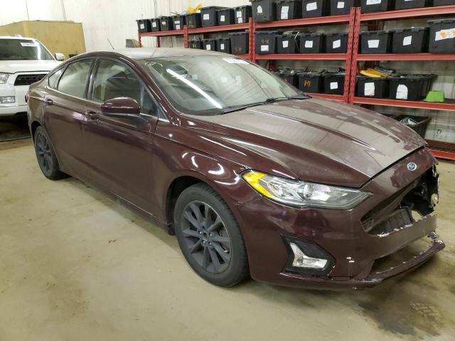 3FA6P0HDXHR353554 - 2017 FORD FUSION SE MAROON photo 4