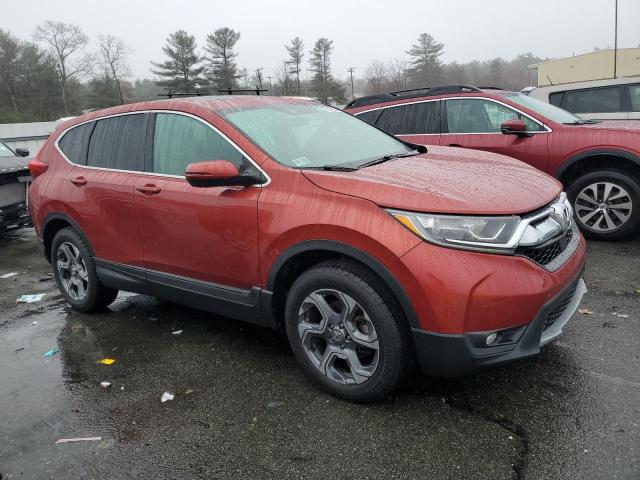 2HKRW2H58HH674767 - 2017 HONDA CR-V EX RED photo 4