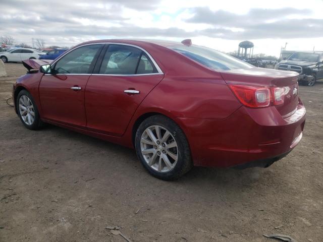 1G11H5SAXDF141136 - 2013 CHEVROLET MALIBU LTZ RED photo 2