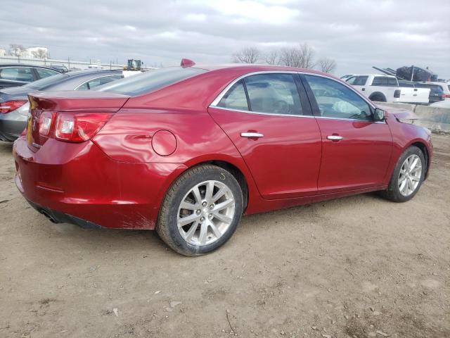 1G11H5SAXDF141136 - 2013 CHEVROLET MALIBU LTZ წითელი ფოტო 3