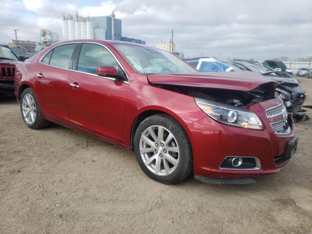 1G11H5SAXDF141136 - 2013 CHEVROLET MALIBU LTZ RED photo 4