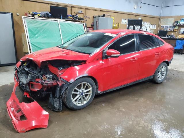 1FADP3F26HL233114 - 2017 FORD FOCUS SE RED photo 1
