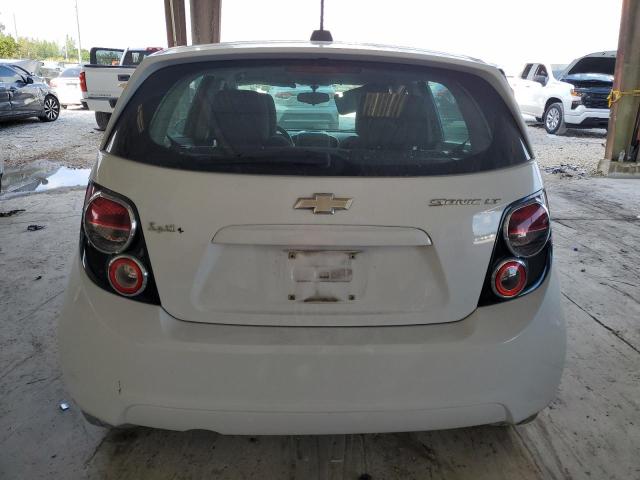 1G1JC6SH2F4109832 - 2015 CHEVROLET SONIC LT WHITE photo 6