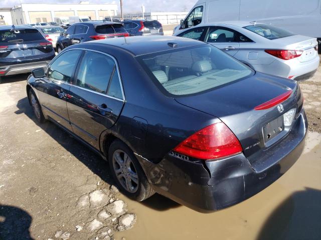 1HGCM56846A101168 - 2006 HONDA ACCORD EX GRAY photo 2