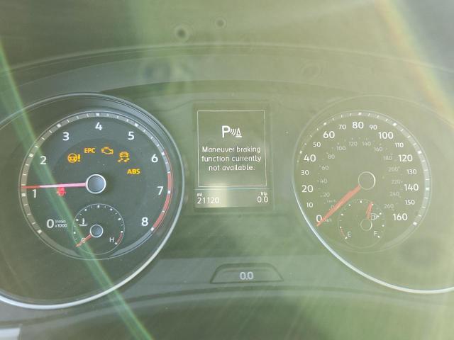 1V2YE2CA8LC214109 - 2020 VOLKSWAGEN ATLAS CROS SE თეთრი ფოტო 9