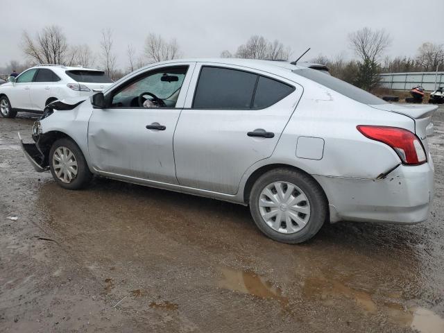 3N1CN7AP8GL828526 - 2016 NISSAN VERSA S SILVER photo 2