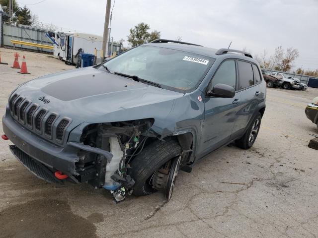 1C4PJMBS0FW578199 - 2015 JEEP CHEROKEE TRAILHAWK GRAY photo 1