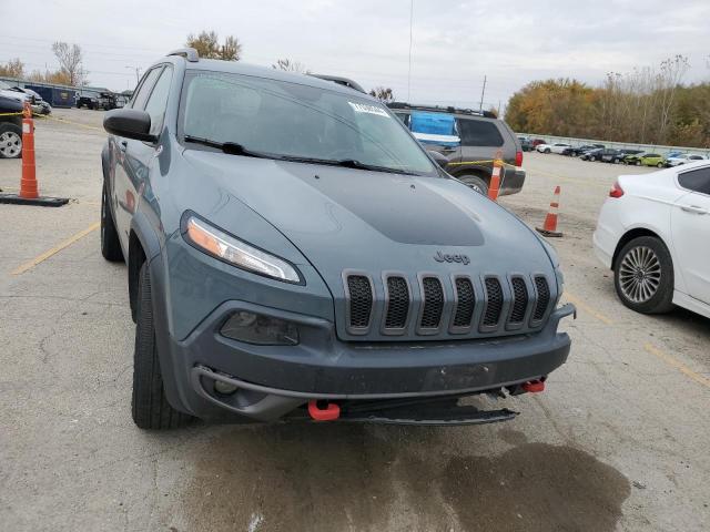 1C4PJMBS0FW578199 - 2015 JEEP CHEROKEE TRAILHAWK GRAY photo 5