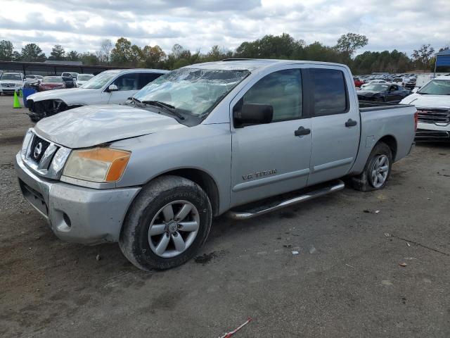 1N6BA07D09N318969 - 2009 NISSAN TITAN XE SILVER photo 1