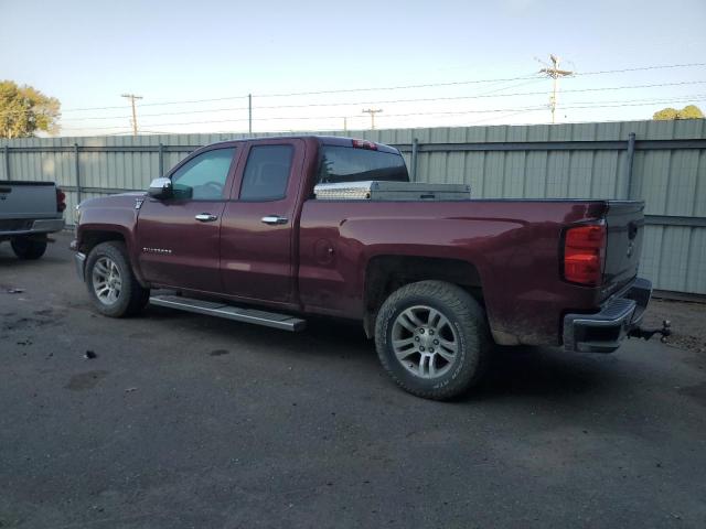 1GCRCREC9EZ124020 - 2014 CHEVROLET SILVERADO C1500 LT BURGUNDY photo 2