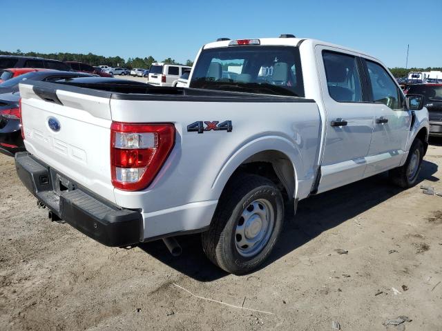 1FTEW1EB4MKE76430 - 2021 FORD F150 SUPERCREW WHITE photo 3