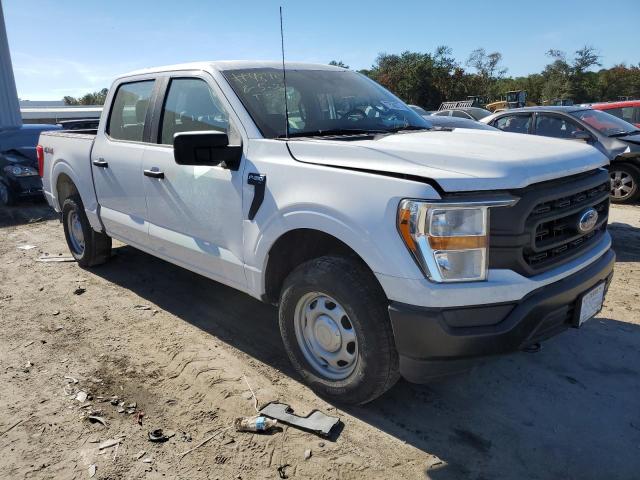 1FTEW1EB4MKE76430 - 2021 FORD F150 SUPERCREW WHITE photo 4