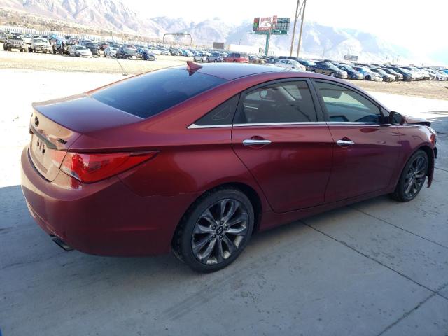 5NPEC4AB2BH229421 - 2011 HYUNDAI SONATA SE RED photo 3