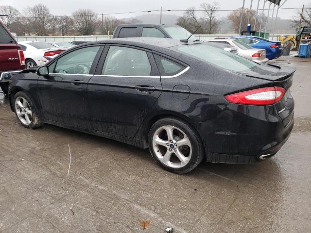 3FA6P0H95GR369350 - 2016 FORD FUSION SE BLACK photo 2