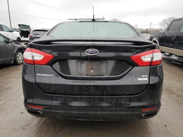 3FA6P0H95GR369350 - 2016 FORD FUSION SE BLACK photo 6