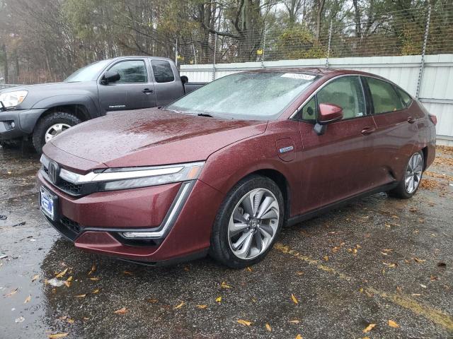 JHMZC5F14JC013487 - 2018 HONDA CLARITY RED photo 1