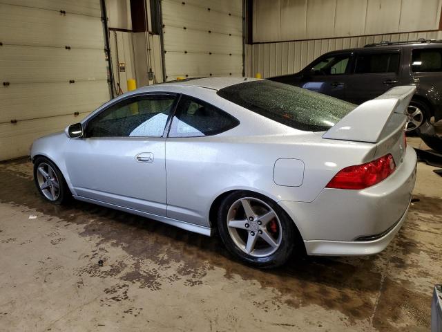 JH4DC54845S002964 - 2005 ACURA RSX SILVER photo 2