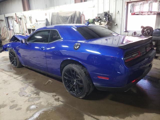 2C3CDZFJ8KH642281 - 2019 DODGE CHALLENGER R/T SCAT PACK BLUE photo 2
